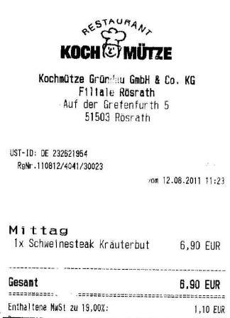 elkt Hffner Kochmtze Restaurant